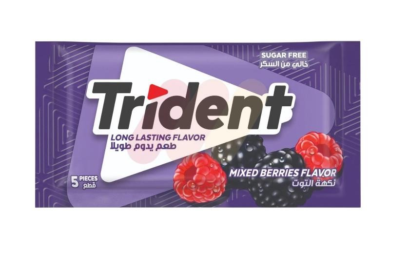 ترايدنت لبان ميكس توت 7 قطع 1 عبوه
