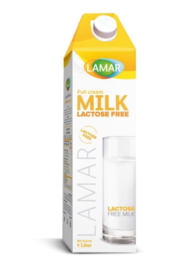 لمار حليب كامل الدسم خالي من الاكتوز