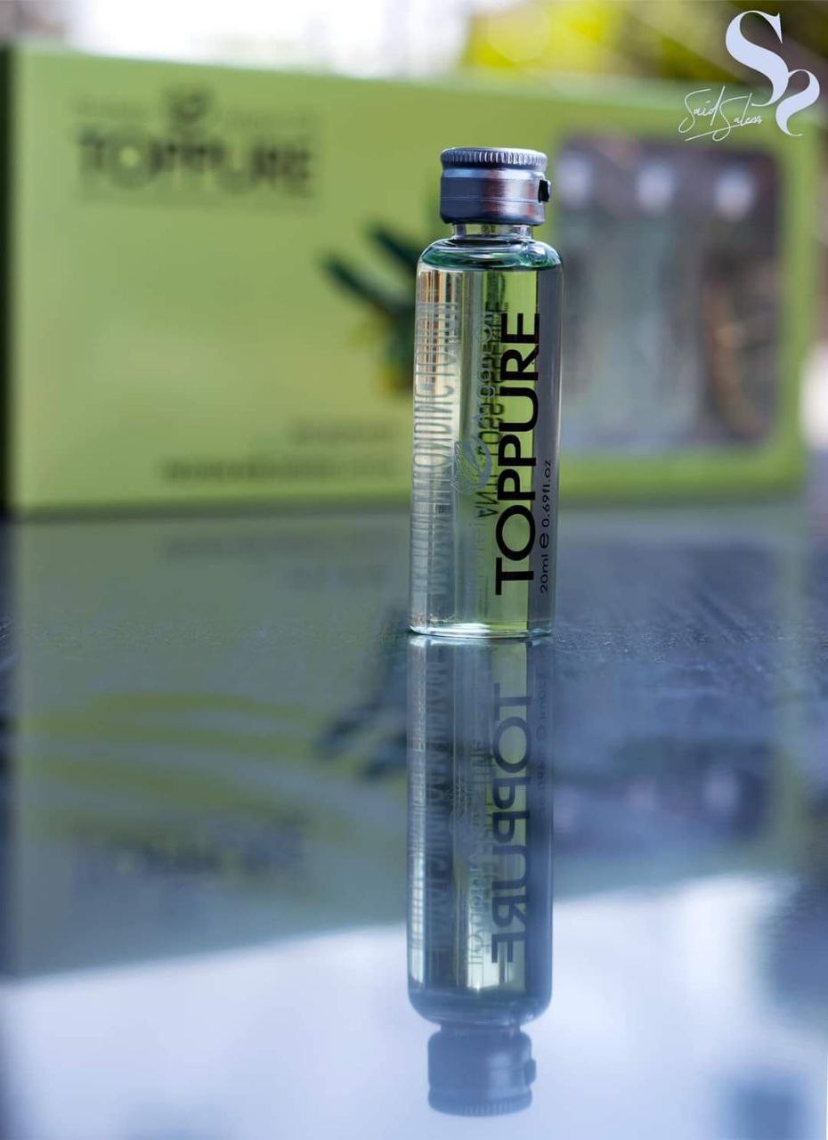 امبولات TOPPURE للشعر