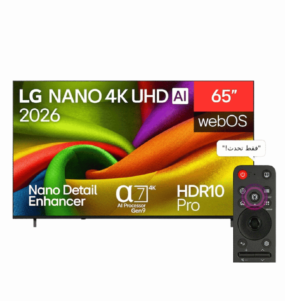 شاشه ال جي 65" SMART NANO 4K 65NU840B6LA LG