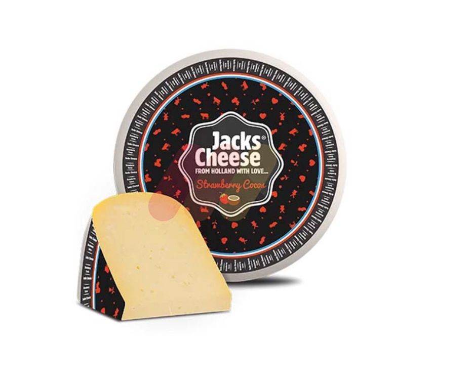 جاك جبنه جوز هند و فراوله هولندي