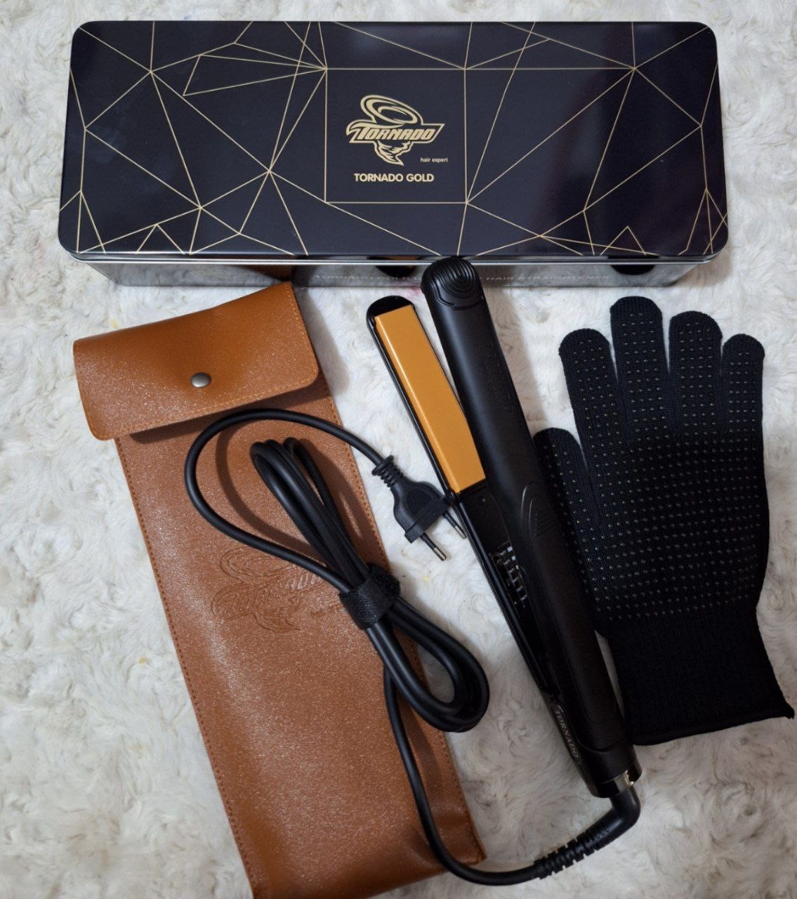 مكواه شعر TORNADO الجولد