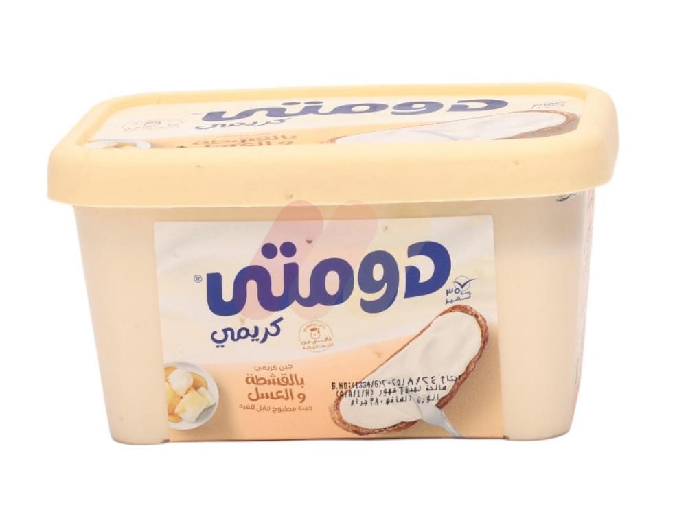 دومتي جبنه كريمي بالعسل و القشطه