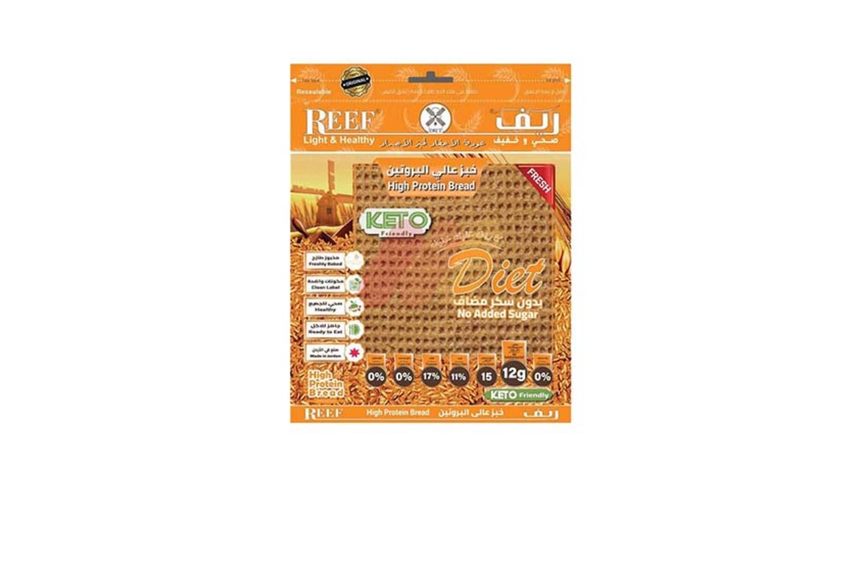 ريفي عيش عالي البروتين ٥ قطع