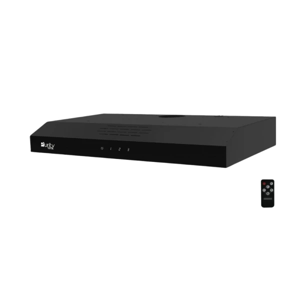 شفاط بيورتى فلات 90 سم اسود  PT SLIM 90 BL PLUS