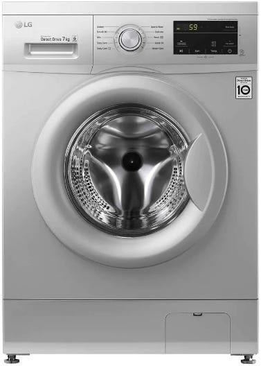 FH2J3QDNG5 غساله ال جي 7 ك سيلفر