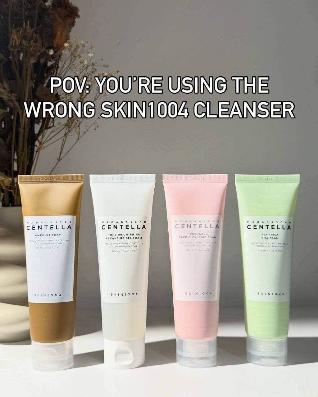 غسول فوم سنتيلا الكوري الاوريجينال