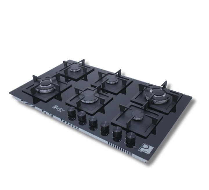 مسطح بيورتى 90 سم غاز 6 شعله حوامل زهر امان كامل HPT916G