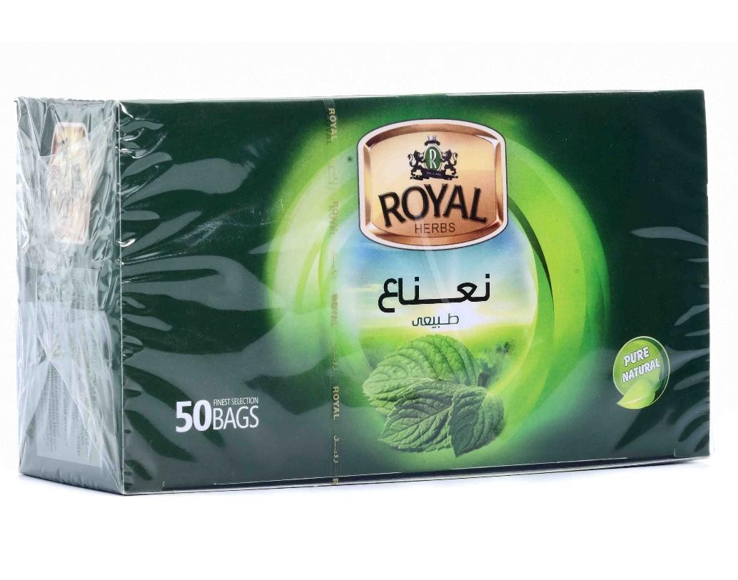 رويال نعناع 50 فتله
