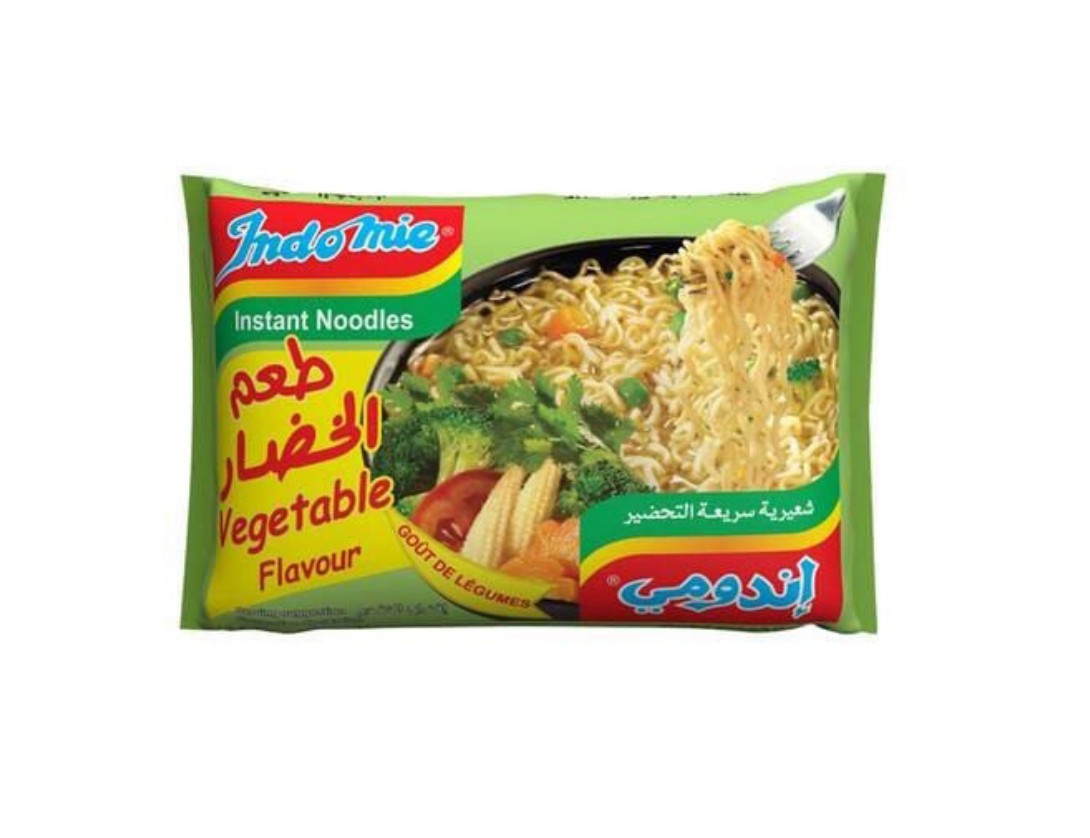 Indomie instant jumbo noodles vegetable flavor