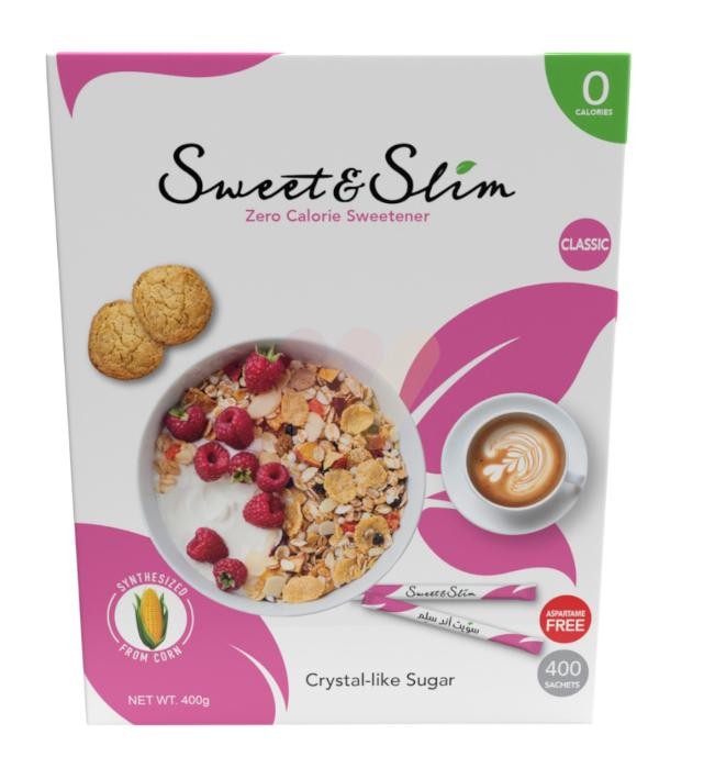 سويت اند سليم سكر كريستالي  خالي من السعرات الحراريه