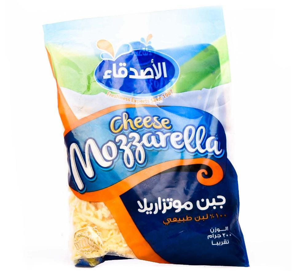 الاصدقاء جبنه موتزريلا