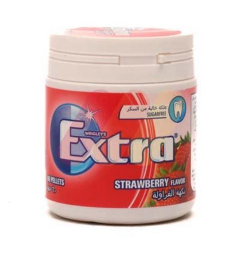 اكسترا لبان بالفراوله برطمان