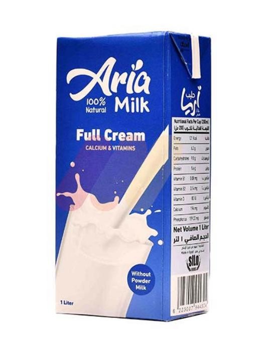 اريا لبن كامل الدسم 1 لتر