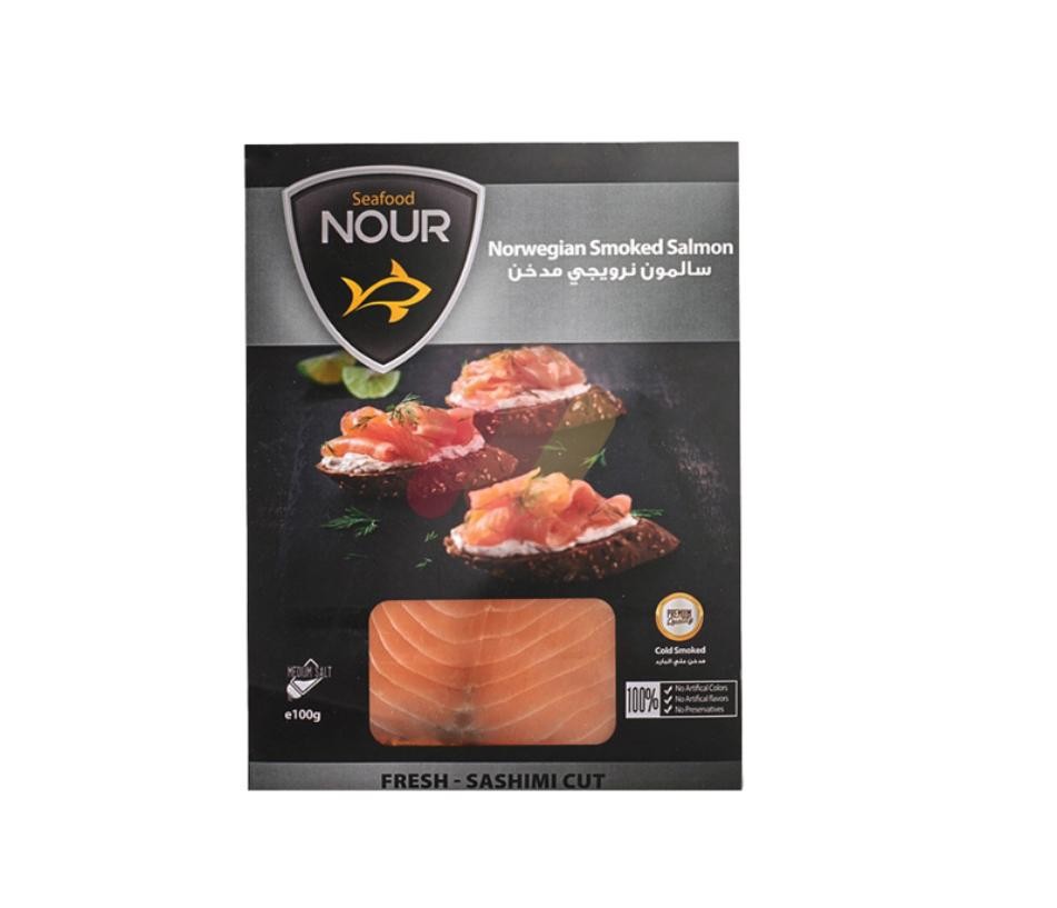 نور سالمون نرويجي مدخن
