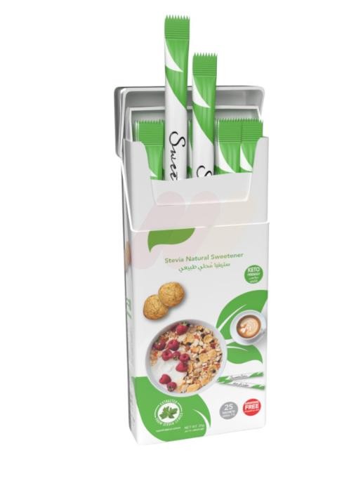 سويت اند سليم ستيفيا 25 ظرف