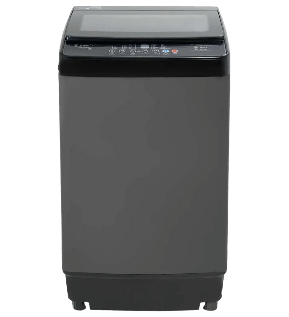 غسالة ملابس توب وايت بوينت 10 ك شاشة ديجيتال رمادي الغامق WPTL10DGBAL
