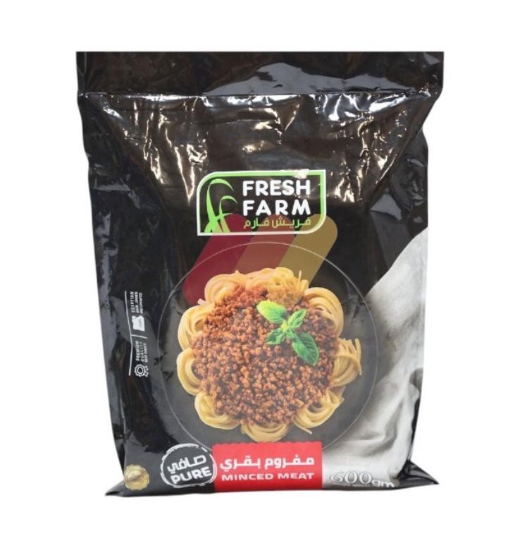فريش فارم مفروم بقري 600 جرام