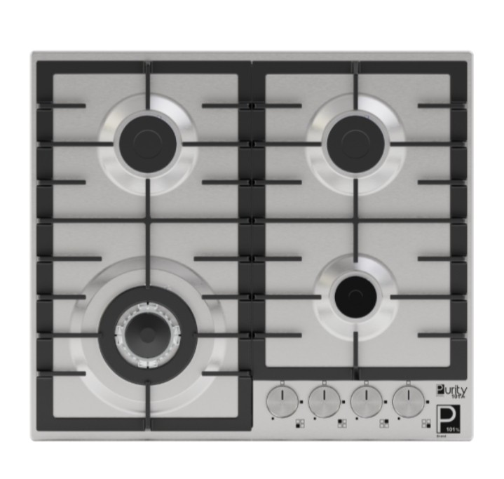 مسطح بيورتى 60سم 4 شعله استيل HPT603S