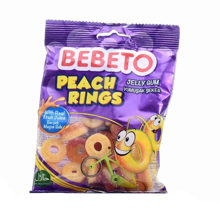 بيبتو جيلي حلقات خوخ