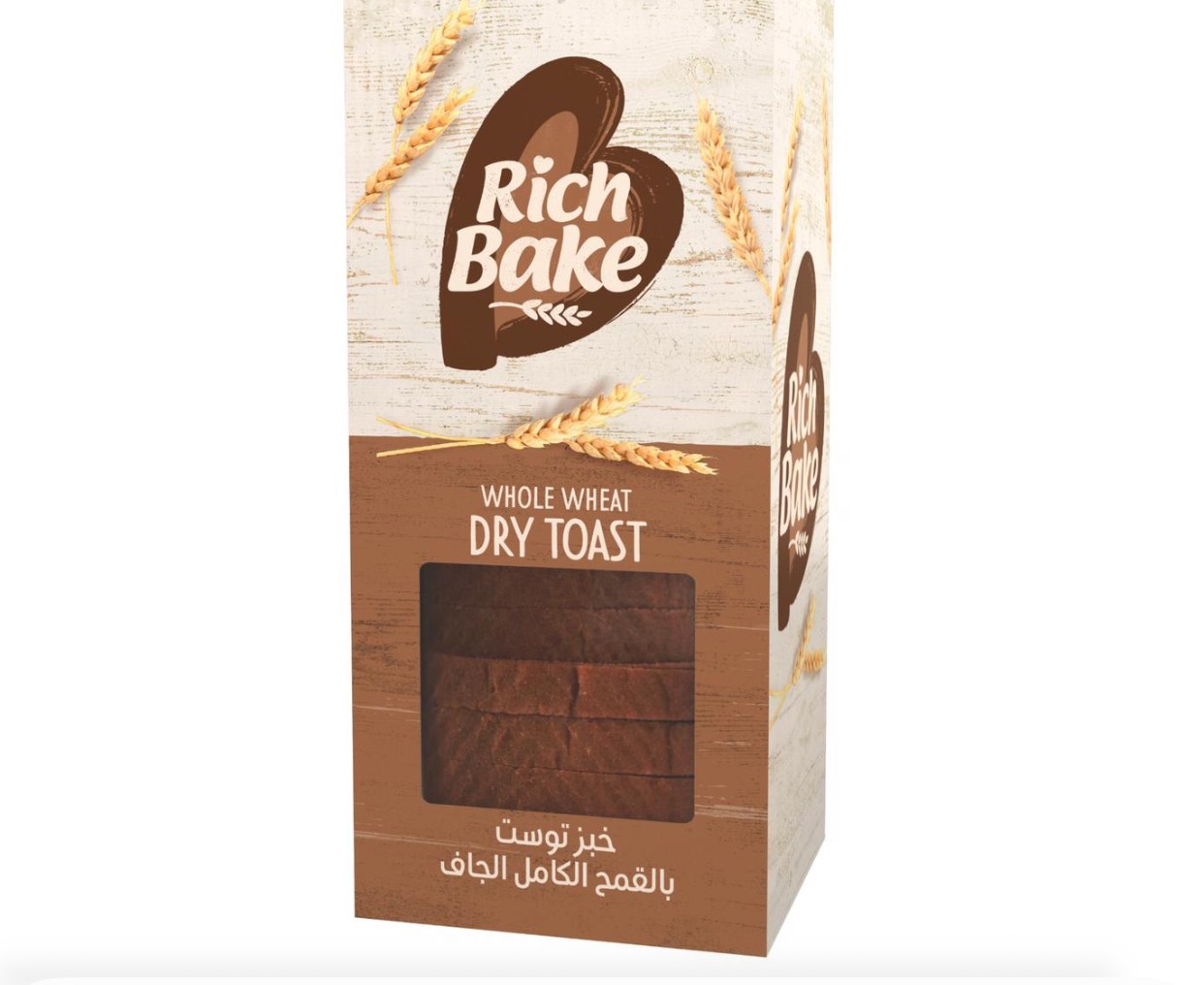 ريتش بيك توست القمح الكامل جاف ١ ق