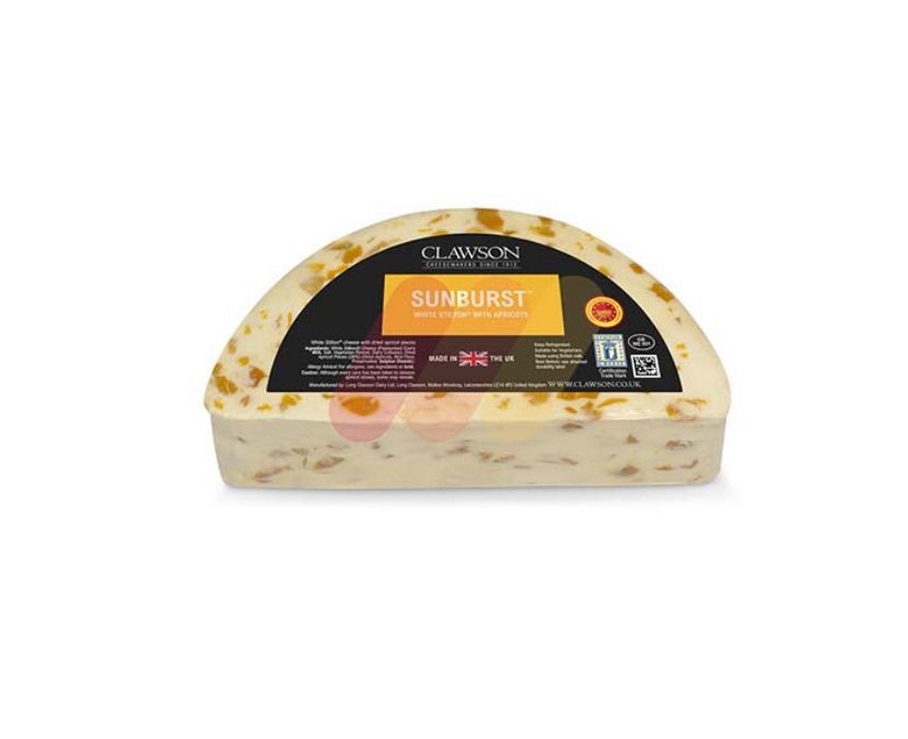 لونج كلاوسون جبنه ستيلتون ابيض بالمشمش