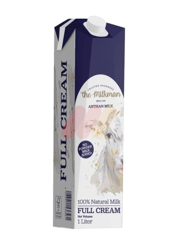 ذا ميلك مان حليب كامل الدسم 1 لتر