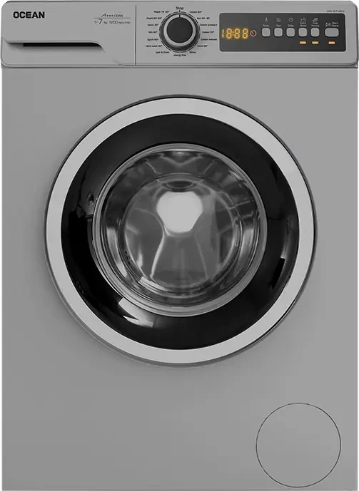 غسالة ملابس اوشن 7 ك سيلفر 1200 لفة  WFO1271WDS