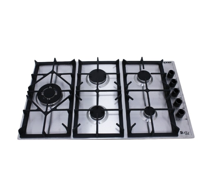 مسطح بيورتي 90سم 6 شعله عين ثلاثيه جانبيه استيل  HPT902S