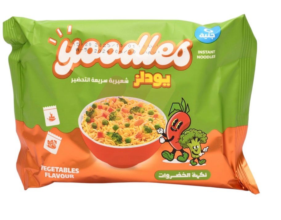 يولدز نودلز سريعه التحضير بنكهه الخضار