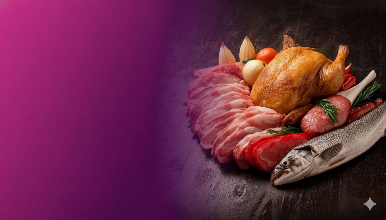 دواجن, لحوم و اسماك