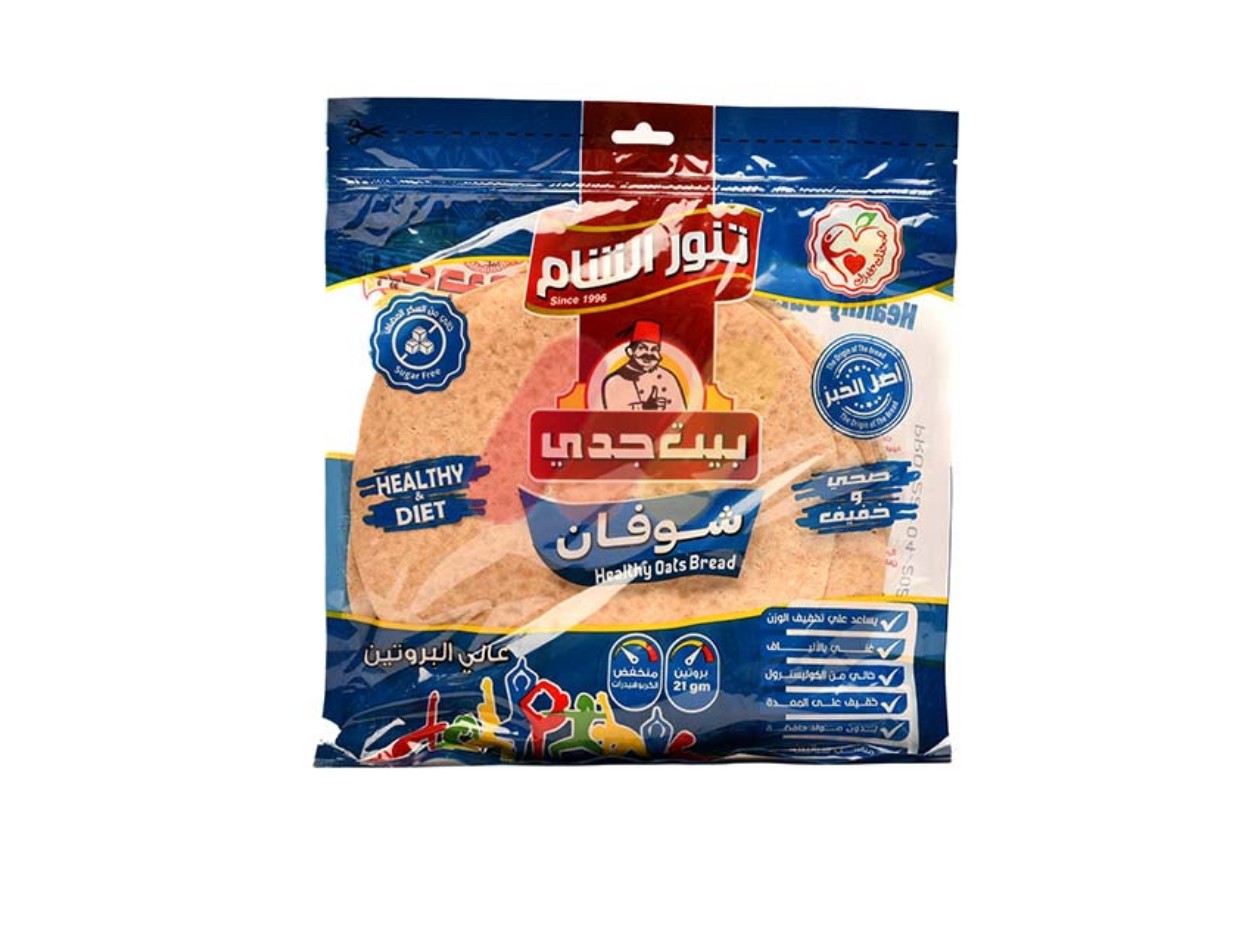 تنور الشام ربطه خبز شوفان ٧ قطع