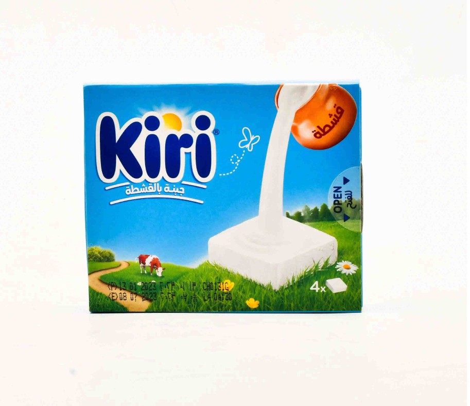 كيري جبن مربعات ٤ قطع