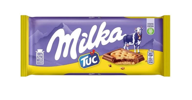 ميلكا شوكولاته بالبسكويت توك