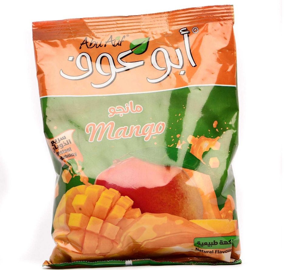 ابو عوف عصير مانجو باودر 600 جرام