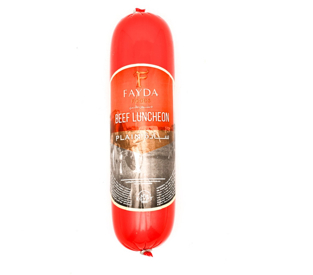 فايدة لانشون بقري ساده رول