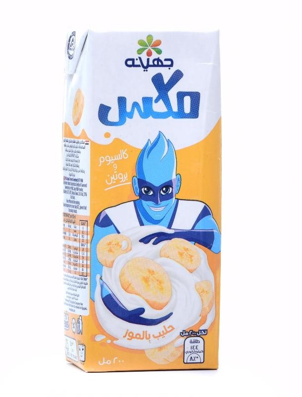 مكس جهينه حليب بالموز 200 مل