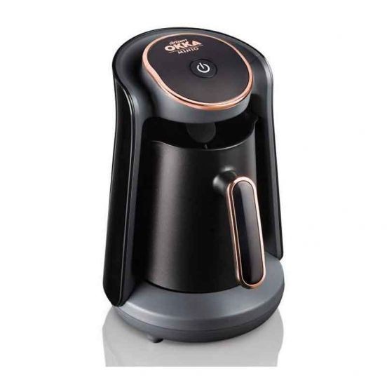 ماكينه قهوة اوكا تركى منيو  اسود * نحاسي OK004/BLACK/
