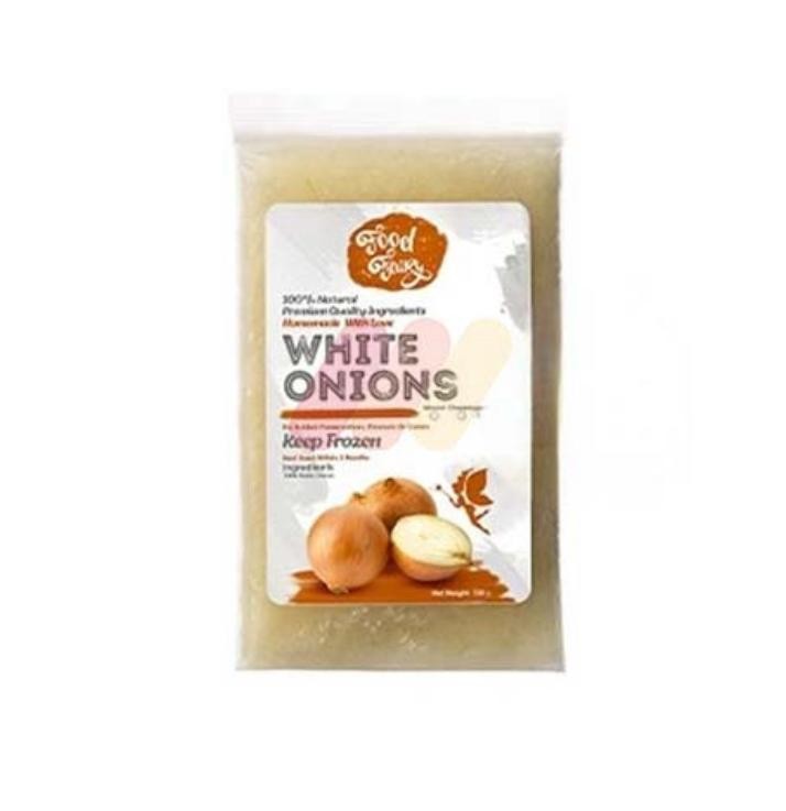 فود فري بصل ابيض 120 جرام