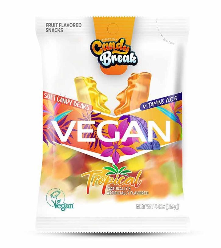 كاندي بريك فيجان فواكه تروبيكال