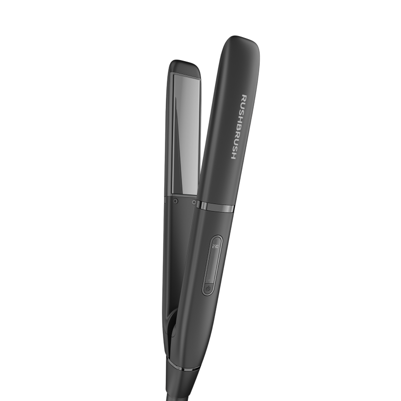 مكواة فرد + تمليس الشعر راش براش،سيراميك اسود - X1 Lite STRAIGHTENER - BLACK