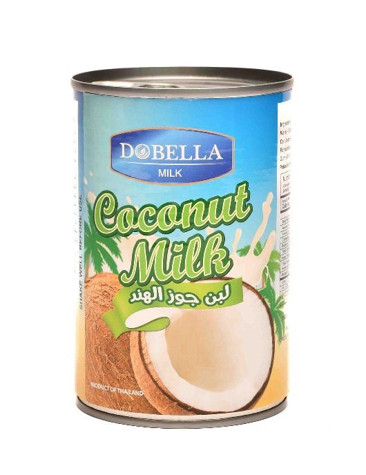 دوبيلا لبن جوز هند صفيح