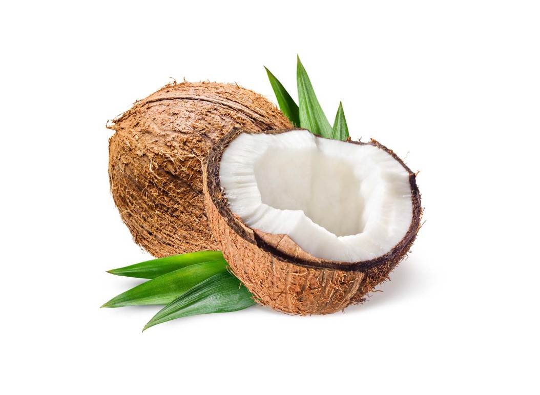 جوز هند بالقطعه