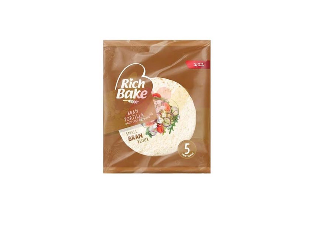 ريتش بيك خبز تورتيلا نخالة القمح ٥ قطع