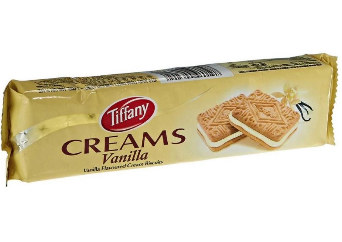 تيفاني بسكويت ساندوتش بالكريمه بطعم الفانيليا
