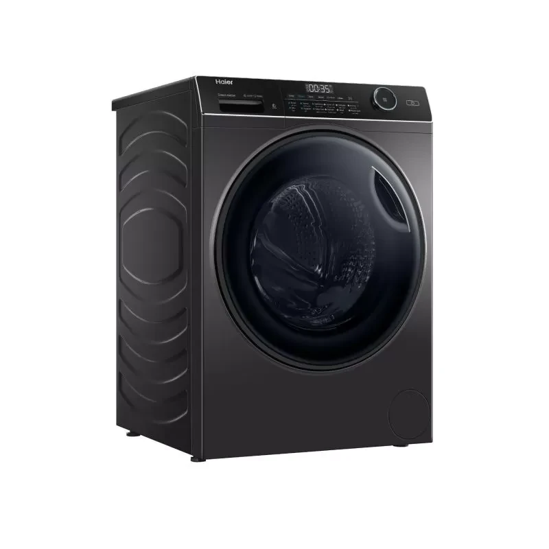 غساله هاير بالمجفف 10.5 /6 مجفف 1400 لفة بالدقيقة سيلفر غامق HWD100-B14979S8