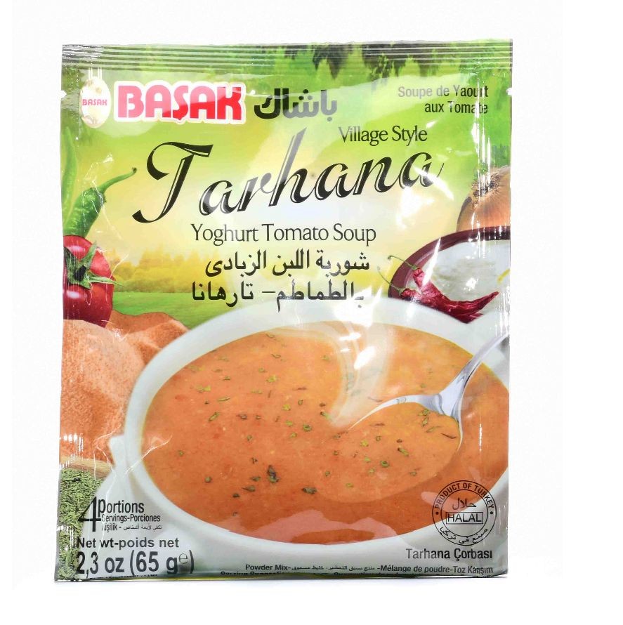 باساك شوربه تارهانا اللبن الزبادي الطماطم