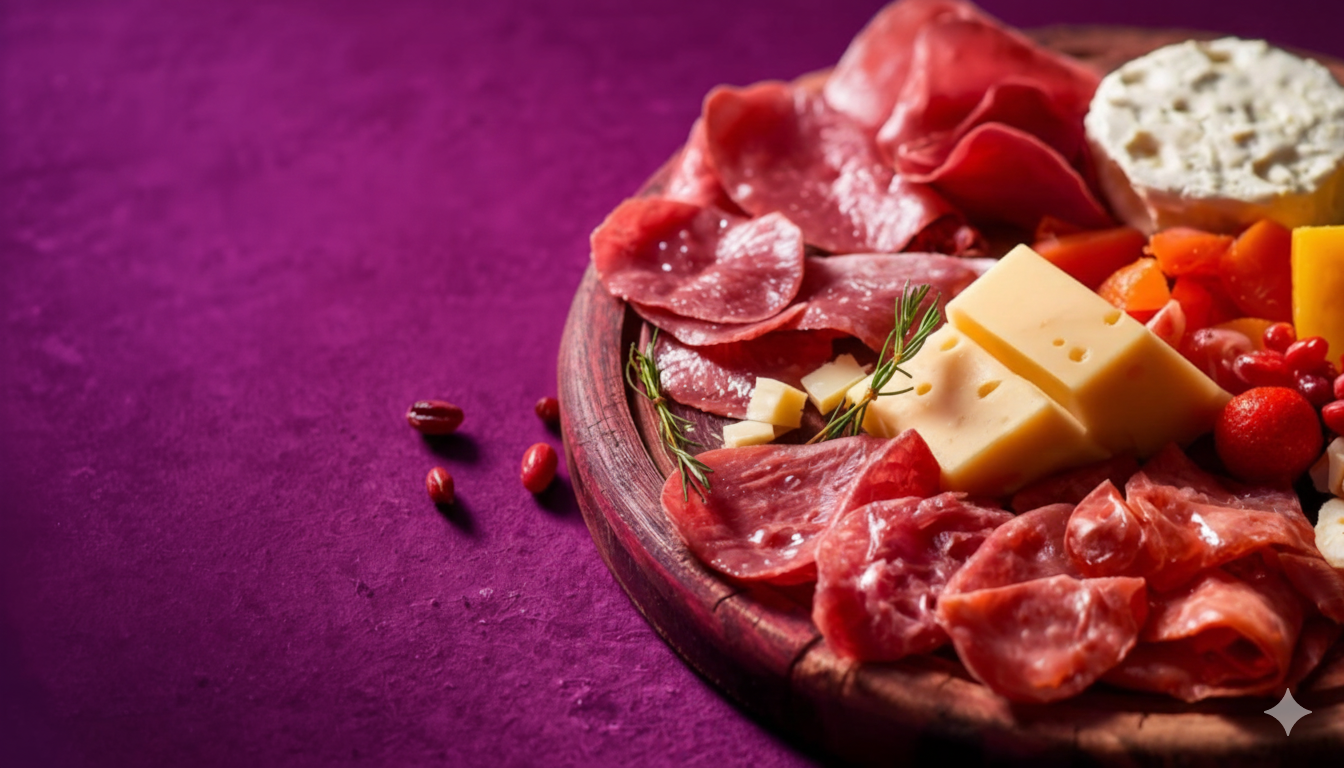 الجبن و اللحوم الباردة