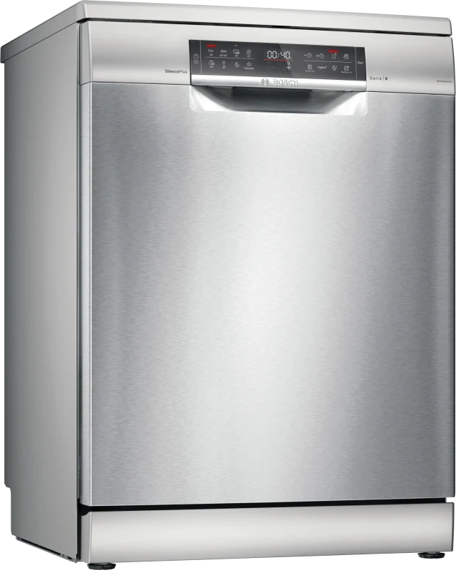غساله اطباق بوش 13 فرد 60 سم 8 برنامج سيريس 6 استيل SMS6EMI11V