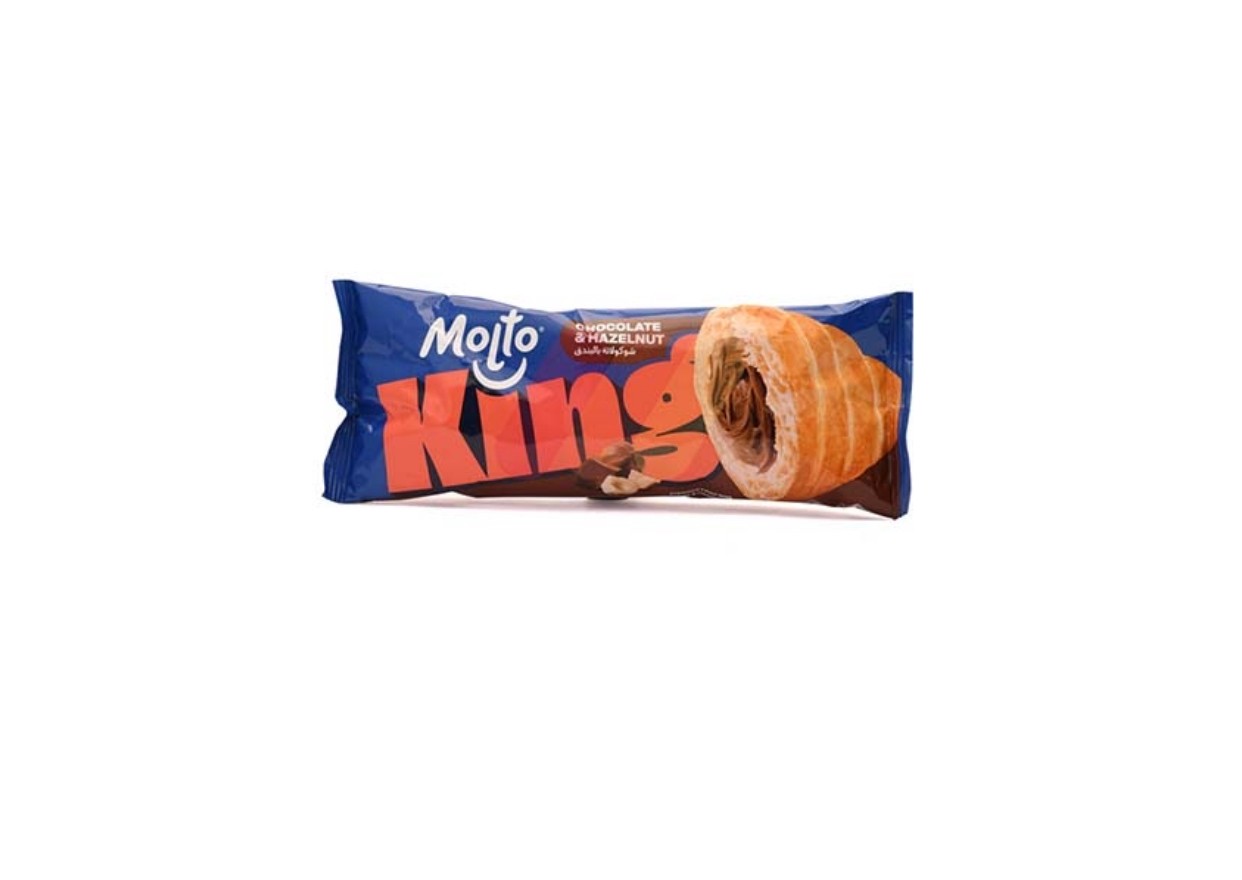 مولتو بالشوكولاته و شوكولاته البندق ١ قطعه ١٢٠ جرام
